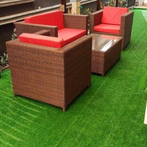 rattan set and centre table