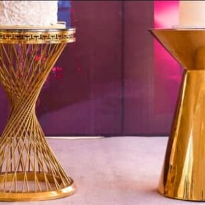 Gold Cake Stand Rental