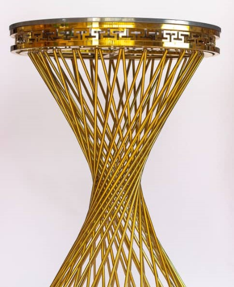 Gold Cakes Stand