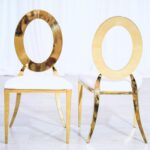 Gold O Back Chair for Rent