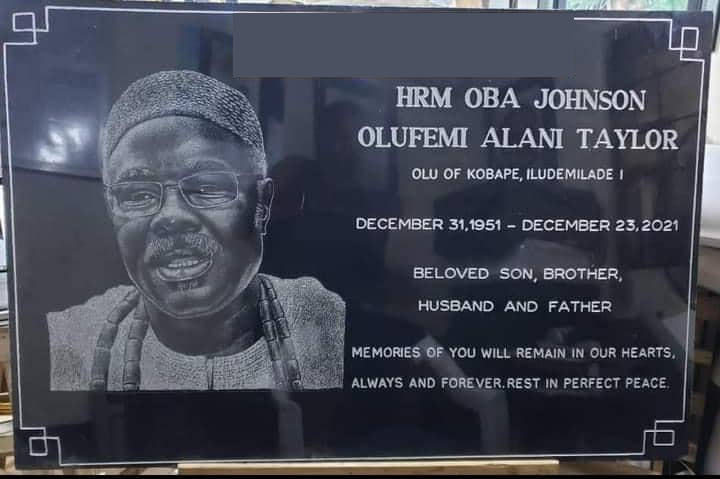 Granite headstones Lagos