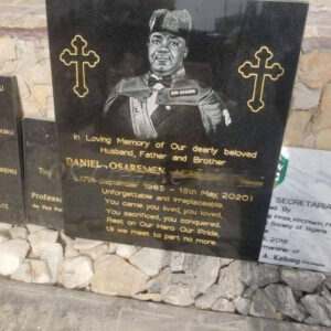 Personalized headstones Lagos