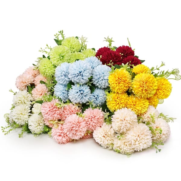 Pom Pom Flowers