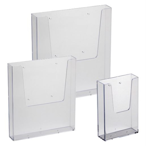 Clear Acrylic Brochure Display Table Top