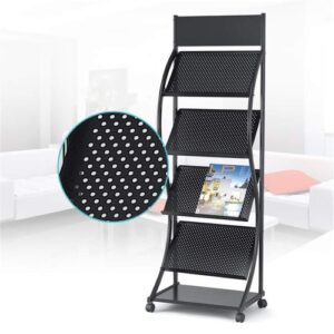 Elegant Black Steel Magazine Rack for Sale in Nigeria
