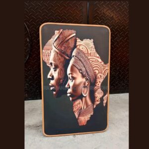 wooden frameless vendor in Lagos, Nigeria