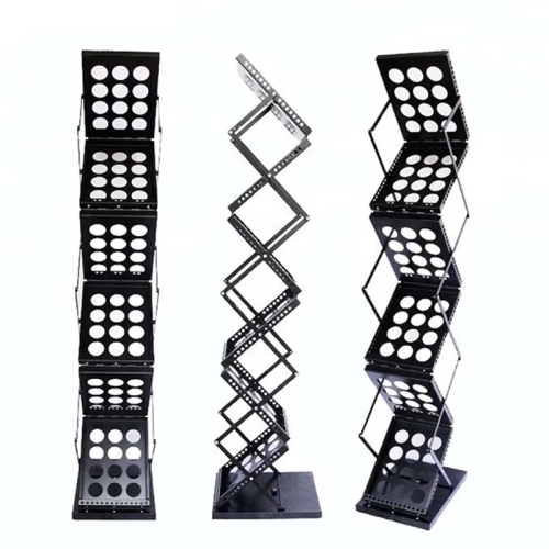 Buy Black Foldable Aluminum Brochure Rack in Nigeria at Eloqent Displays