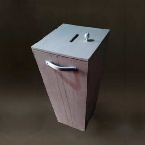 big wooden offering bucket