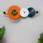 creative golden wall clock