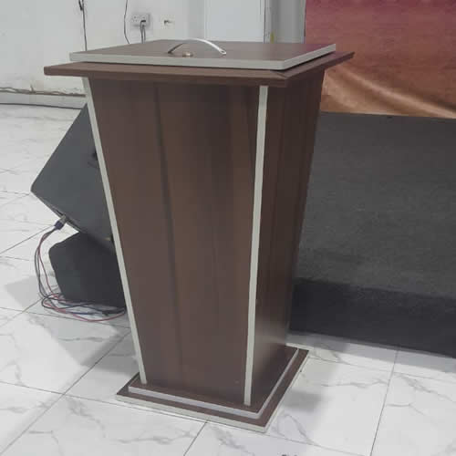 giant wooden offering box lagos