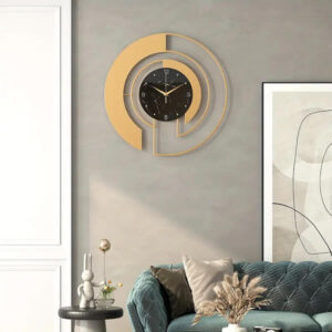 golden wall clock prices