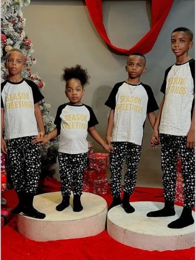 Family Christmas outfit sets in Lagos Nigeria