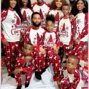 Elegant Red Christmas Pyjamas Collection in Nigeria