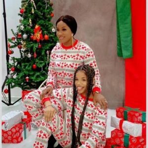 Matching Christmas pyjamas for adults and kids Lagos