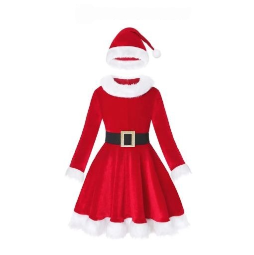 Christmas Mrs. Claus costume vendor in Lagos