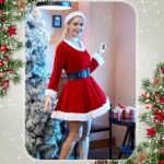 Christmas Mrs. Claus costume vendor in Lagos