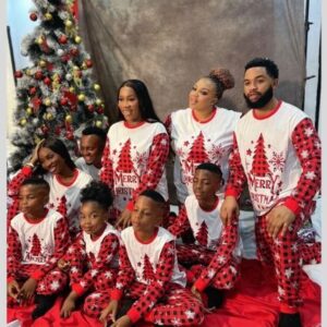 Unique family Christmas pyjamas in Lagos
