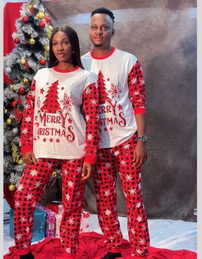 Unique family Christmas pyjamas in Lagos