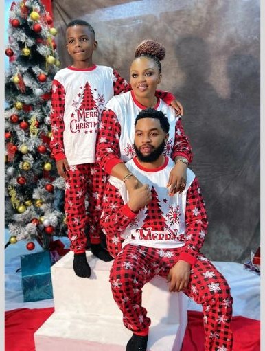Unique family Christmas pyjamas in Lagos