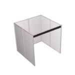 Customisable 2x2 Panel Event Booth Rental in Lagos, Nigeria