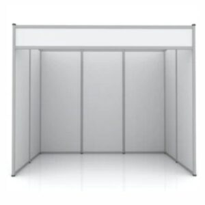 Customisable 2x3 Panel Tradefair Booth Rental in Lagos