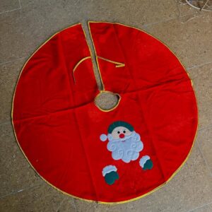 Decorated Christmas tree skirt Lagos Nigeria