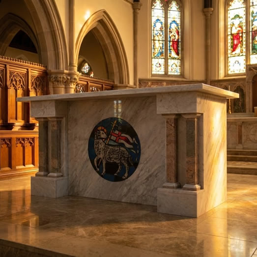 Hand-Carved Marble design