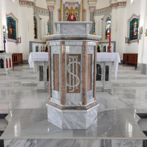 church marble altar