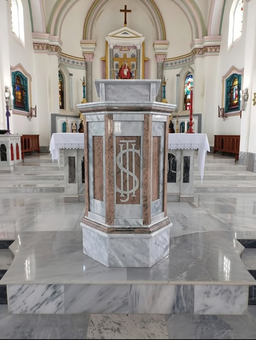 church marble altar