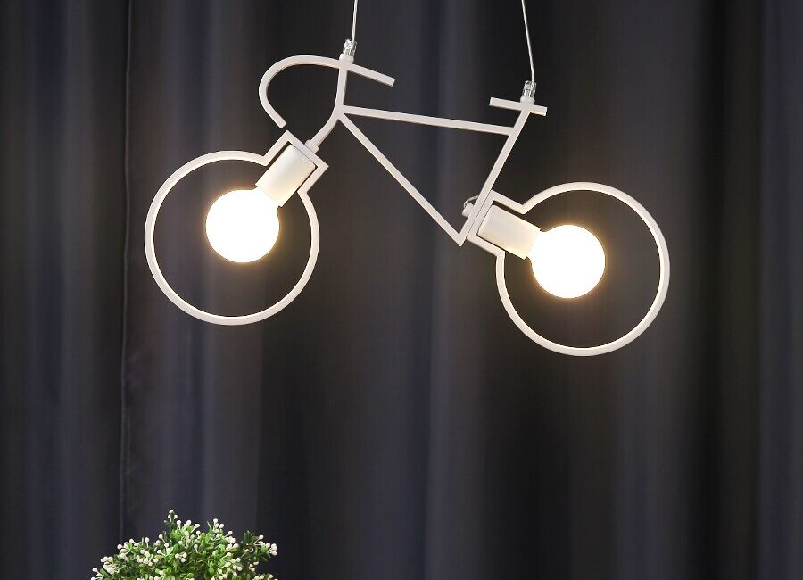 Unique bicycle lighting for apartments from eloquent display
