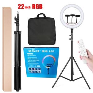 Buy LJJ-22 RGB Ring Fill Light 22-Inches RGB Ringlight in Lagos