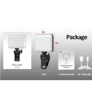 Buy XJ-71 rechargeable selfie ring light Lagos in Nigeria