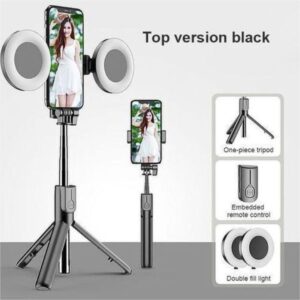 Buy Z6d Selfie Stick With Double Ring Light in Lagos Nigeria
