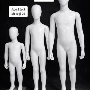 White Kiddies Mannequins