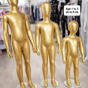golden kiddies mannequin